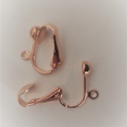 Ear Clips Gold Plated Ear Clips Gold Plated