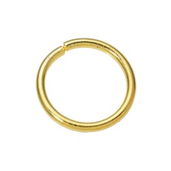 JUMP RINGS Gold Colour 1.2X9mm  JUMP RINGS Gold Colour 1.2X9mm