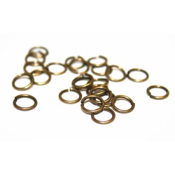 JUMP RINGS Brass Antique 0.8X5mm  JUMP RINGS Brass Antique 0.8X5mm