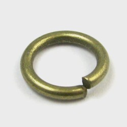 JUMP RINGS Brass Antique Colour 1.5X8mm  JUMP RINGS Brass Antique Colour 1.5X8mm