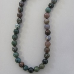 AGATE - moss - 12mm  AGATE - moss - 12mm