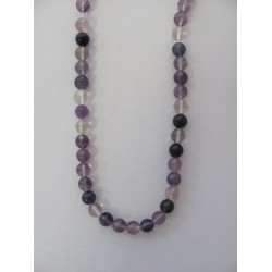 FLUORITE - purple - 6mm  FLUORITE - purple - 6mm
