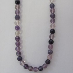FLUORITE - purple - 6mm  FLUORITE - purple - 6mm