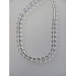 Rock crystal - 8mm  Rock crystal - 8mm