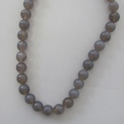 Chalcedony gray - 6mm  Chalcedony gray - 6mm