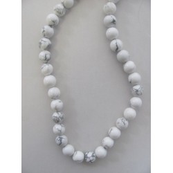 ХАУЛИТ  - бял - 8mm ХАУЛИТ  - бял - 8mm