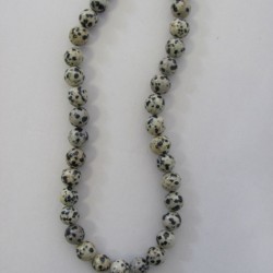 Dalmatian jasper12mm Dalmatian jasper12mm