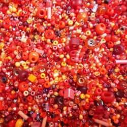 MIYUKI RED BEAD SOUP MIYUKI RED BEAD SOUP