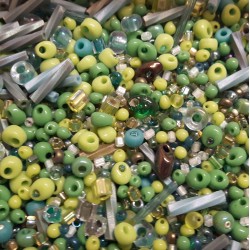 MIYUKI GREEN BEAD SOUP MIYUKI GREEN BEAD SOUP