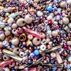 MIYUKI PURPLE BEAD SOUP MIYUKI PURPLE BEAD SOUP