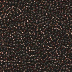 ROUND ROCAILLE 11/0 Silverline  Root Beer 29 ROUND ROCAILLE 11/0 Silverline  Root Beer 29