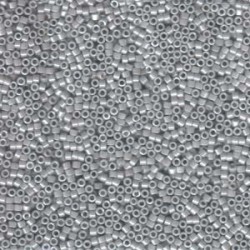 DELICA ROUND 11/0 (1,6mm), DB-1538 Opaque Lt. Smoke Ceylon DELICA ROUND 11/0 (1,6mm), DB-1538 Opaque Lt. Smoke Ceylon