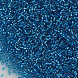 DELICA ROUND 11/0 (1,6mm), DB-149 Silver Lined Capri Blue DELICA ROUND 11/0 (1,6mm), DB-149 Silver Lined Capri Blue