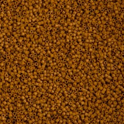 DELICA ROUND 11/0 (1,6mm), DB-653 Opaque Dyed Pumpkin DELICA ROUND 11/0 (1,6mm), DB-653 Opaque Dyed Pumpkin