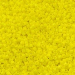 DELICA ROUND 11/0 (1,6mm), DB-721 Opaque Yellow  DELICA ROUND 11/0 (1,6mm), DB-721 Opaque Yellow