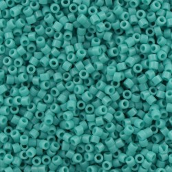 DELICA ROUND 11/0 (1,6mm), DB-729 Opaque Turquoise  DELICA ROUND 11/0 (1,6mm), DB-729 Opaque Turquoise