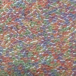 DELICA ROUND 11/0 (1,6mm), DB-MIX9044 RAINBOW LUSTER DELICA ROUND 11/0 (1,6mm), DB-MIX9044 RAINBOW LUSTER