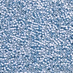 DELICA ROUND 11/0 (1,6mm), DB-1137 Opaque Agate Blue DELICA ROUND 11/0 (1,6mm), DB-1137 Opaque Agate Blue