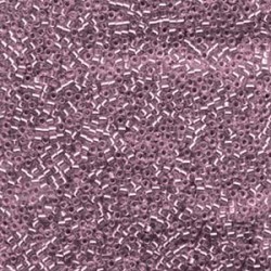 DELICA ROUND 11/0 (1,6mm), DB-1204 Silver Lined Mauve DELICA ROUND 11/0 (1,6mm), DB-1204 Silver Lined Mauve