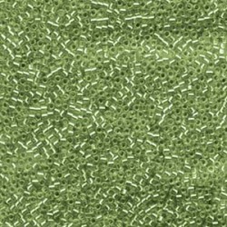 DELICA ROUND 11/0 (1,6mm), DB-1207 Silver Lined Olive DELICA ROUND 11/0 (1,6mm), DB-1207 Silver Lined Olive
