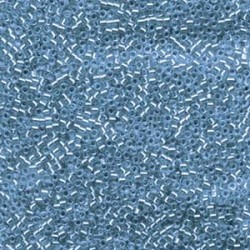DELICA ROUND 11/0 (1,6mm), DB-1209 Silver Lined Ocean Blue DELICA ROUND 11/0 (1,6mm), DB-1209 Silver Lined Ocean Blue