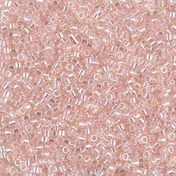 DELICA ROUND 11/0 (1,6mm), DB-1243 TRANSPARENT PINK MIST AB DELICA ROUND 11/0 (1,6mm), DB-1243 TRANSPARENT PINK MIST AB