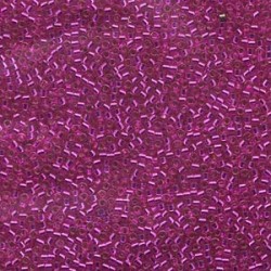 DELICA ROUND 11/0 (1,6mm), DB-1340 Silverlined Fuchsia DELICA ROUND 11/0 (1,6mm), DB-1340 Silverlined Fuchsia