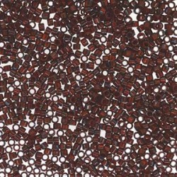 DELICA ROUND 11/0 (1,6mm), DB-2263 Opaque Garnet Picasso DELICA ROUND 11/0 (1,6mm), DB-2263 Opaque Garnet Picasso