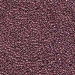 DELICA ROUND 11/0 (1,6mm), DB-265 Opaque Mauve Luster  DELICA ROUND 11/0 (1,6mm), DB-265 Opaque Mauve Luster