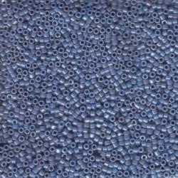 DELICA ROUND 11/0 (1,6mm), DB-266 Opaque Denim Blue Luster  DELICA ROUND 11/0 (1,6mm), DB-266 Opaque Denim Blue Luster