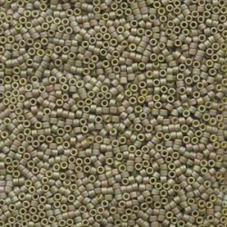 DELICA ROUND 11/0 (1,6mm), DB-372 Matte Metallic Light Yellow DELICA ROUND 11/0 (1,6mm), DB-372 Matte Metallic Light Yellow