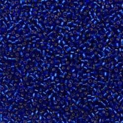 DELICA ROUND 11/0 (1,6mm), DB-47 Silver Lined Cobalt DELICA ROUND 11/0 (1,6mm), DB-47 Silver Lined Cobalt