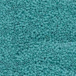 DELICA ROUND 11/0 (1,6mm), DB-759 Opaque Turquoise Matted DELICA ROUND 11/0 (1,6mm), DB-759 Opaque Turquoise Matted