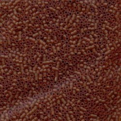 DELICA ROUND 11/0 (1,6mm), DB-764 Opaque Dark Brown Matted DELICA ROUND 11/0 (1,6mm), DB-764 Opaque Dark Brown Matted