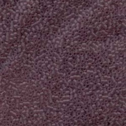DELICA ROUND 11/0 (1,6mm), DB-765 Opaque Dark Mauve Matted DELICA ROUND 11/0 (1,6mm), DB-765 Opaque Dark Mauve Matted