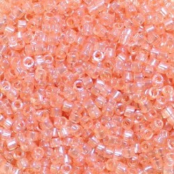 DELICA ROUND 11/0 (1,6mm), DB-106 Transparent Pink Luster DELICA ROUND 11/0 (1,6mm), DB-106 Transparent Pink Luster