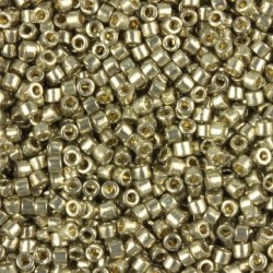 DELICA ROUND 11/0 (1,6mm), DB-1851 Duracoat Galvanized Pewter DELICA ROUND 11/0 (1,6mm), DB-1851 Duracoat Galvanized Pewter