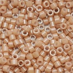 DELICA ROUND 11/0 (1,6mm), DB-208 Opaque Tan DELICA ROUND 11/0 (1,6mm), DB-208 Opaque Tan