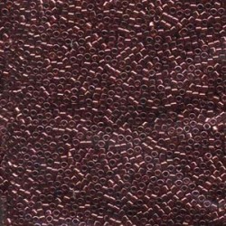 DELICA ROUND 11/0 (1,6mm), DB-116  Transparent Lust Red Metallic DELICA ROUND 11/0 (1,6mm), DB-116  Transparent Lust Red Metallic