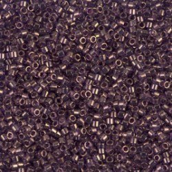 DELICA ROUND 11/0 (1,6mm), DB-117 Lavender Blue Gold Luster DELICA ROUND 11/0 (1,6mm), DB-117 Lavender Blue Gold Luster
