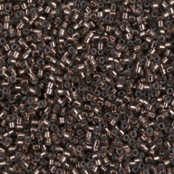 DELICA ROUND 11/0 (1,6mm), DB-184 Silver Lined Dark Bronze DELICA ROUND 11/0 (1,6mm), DB-184 Silver Lined Dark Bronze