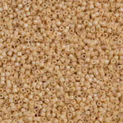DELICA ROUND 11/0 (1,6mm), DB-205 Opaque Tan Luster DELICA ROUND 11/0 (1,6mm), DB-205 Opaque Tan Luster