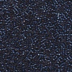 DELICA ROUND 11/0 (1,6mm), DB-278 Lined Dark Blue Luster DELICA ROUND 11/0 (1,6mm), DB-278 Lined Dark Blue Luster