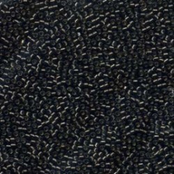 DELICA ROUND 11/0 (1,6mm), DB-613 Silver Lined Dark Grey DELICA ROUND 11/0 (1,6mm), DB-613 Silver Lined Dark Grey