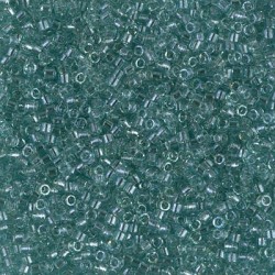 DELICA ROUND 11/0 (1,6mm), DB-112  Transparent Sea Foam Luster AB DELICA ROUND 11/0 (1,6mm), DB-112  Transparent Sea Foam Luster AB