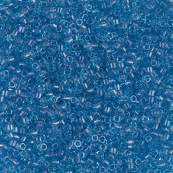 DELICA ROUND 11/0 (1,6mm), DB-113 Transparent Blue Luster AB DELICA ROUND 11/0 (1,6mm), DB-113 Transparent Blue Luster AB