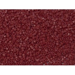DELICA ROUND 11/0 (1,6mm), DB-1140 Opaque Dark Red DELICA ROUND 11/0 (1,6mm), DB-1140 Opaque Dark Red