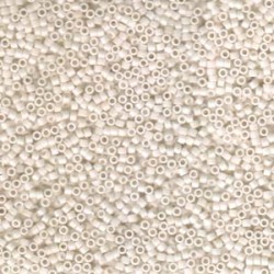 DELICA ROUND 11/0 (1,6mm), DB-1490 Opaque Bisque White DELICA ROUND 11/0 (1,6mm), DB-1490 Opaque Bisque White