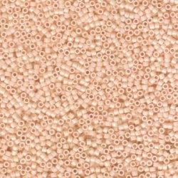 DELICA ROUND 11/0 (1,6mm), DB-1492  Opaque Light Peach DELICA ROUND 11/0 (1,6mm), DB-1492  Opaque Light Peach