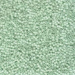 DELICA ROUND 11/0 (1,6mm), DB-1496 Opaque Light Mint DELICA ROUND 11/0 (1,6mm), DB-1496 Opaque Light Mint